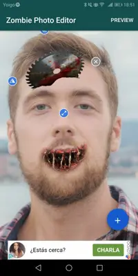 Zombie Photo Editor android App screenshot 4